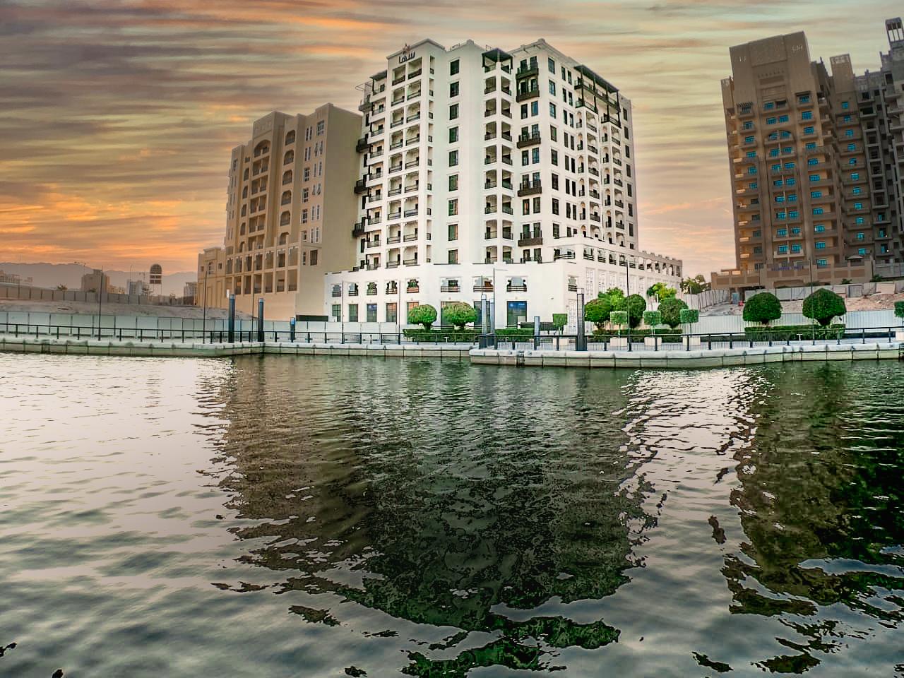 Suha Creek Hotel Apartment, Waterfront Jaddaf, Dubái Exterior foto